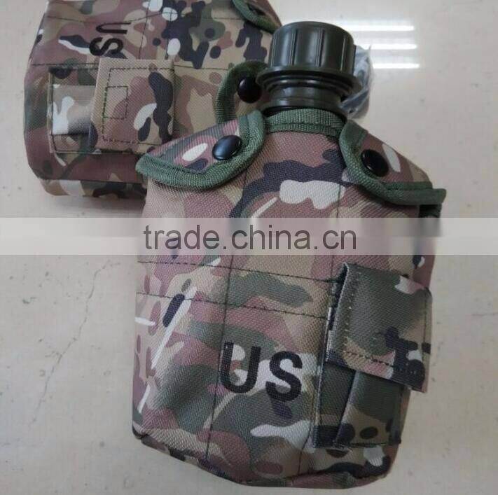US army water bottle military water canteen Army Canteen Soldier Canteen 3 Piece 1 Quart Canteen Kit With Cover & Aluminum Cup