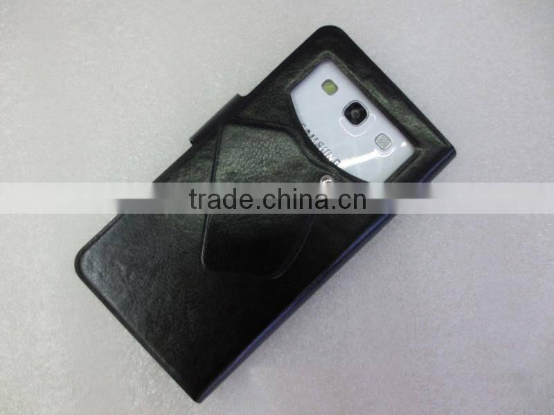 Top sale luxury 4 size universal leather case for mobile phone