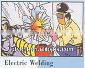 PVC fire proof flex welding ventilation duct hose