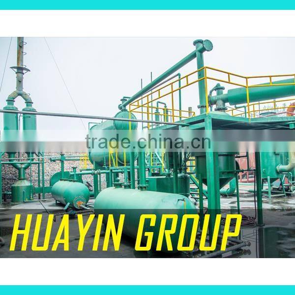 10TPD in Gujarat waste motor oil pyrolysis