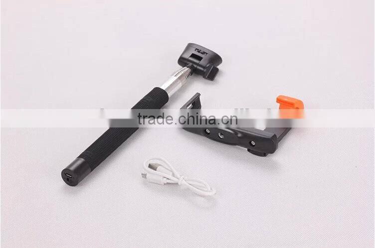Wholesale price wireless mobile phone monopod, foldable wireless monopod, photo taking favorite selfie stick 2015