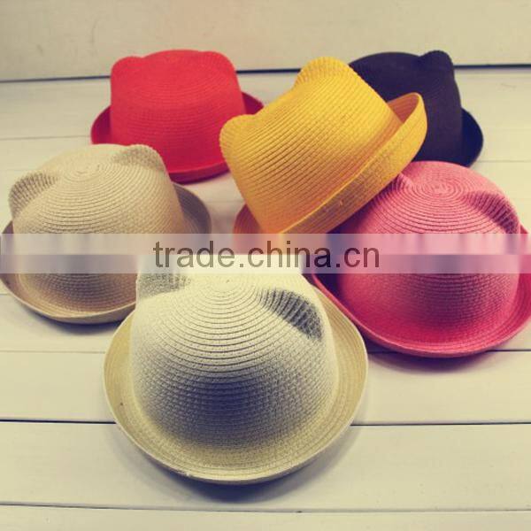 Chapeau de paille/Palm leaf hats for women/Fashion straw hats made in China