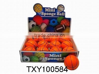 Kids Play PU Ball MINI SPONGE BALL 3"IN BASEBALL