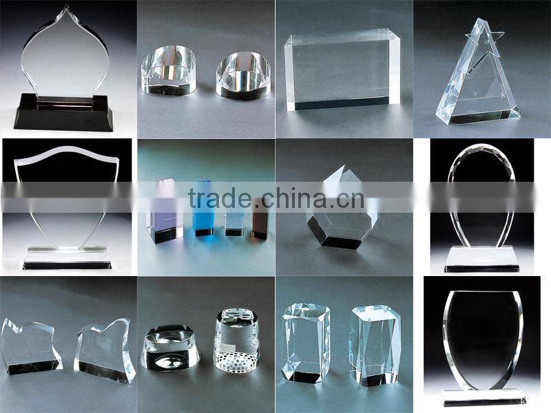 2015 New design clearly color best seller factory directly round crystal blank cube