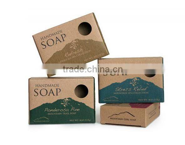 top-grade cardboard biodegradable soap packaging box
