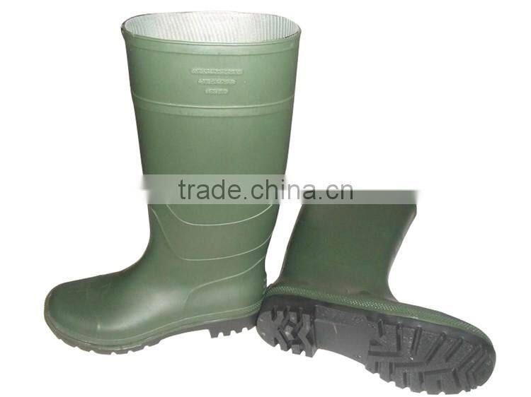 cheap pvc rain boots without steel toe,wellington boots