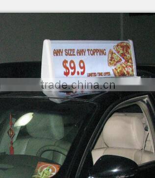 Low Price Taxi Top Light Box with Magnets