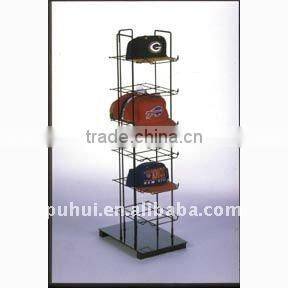 wire spinning cap display fixture
