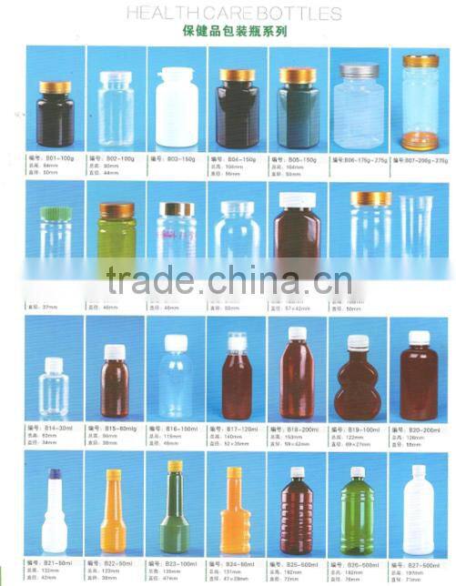 175ml wide mouth pharmaceutical plastic bottle
