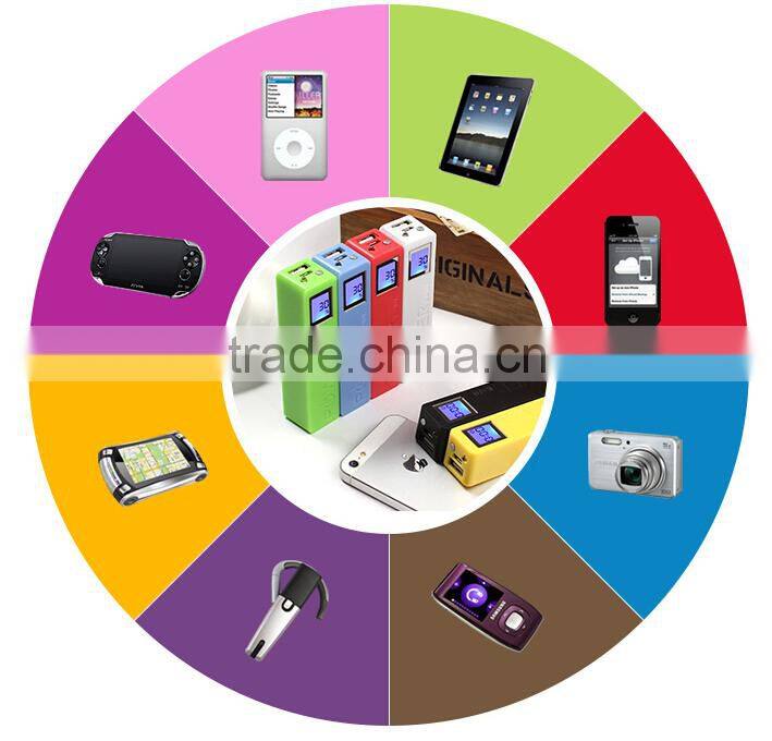 2015 best quality power bank 2600mah super fast mobile phone charger factory price portable phone charger