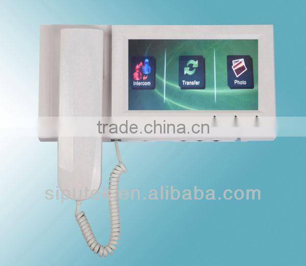 Commax touch key TCP IP outdoor android system for housing estate or card touch key outdoor monitor and micphone