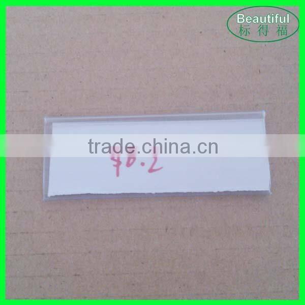 Supermarket Plastic Price Label Clip/Price Tag Holder