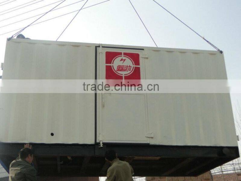 China famous LVHUAN 600KW coal bed gas generator set, less than 25% methane