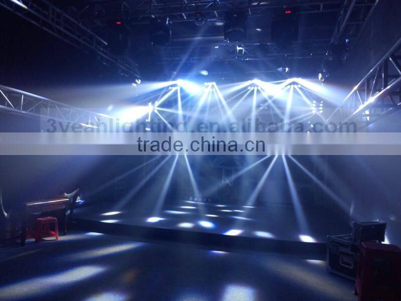 8 pcs rgbw 4 in1 white 10w led disco beam spider light 8x10w led pixel beam moving bar