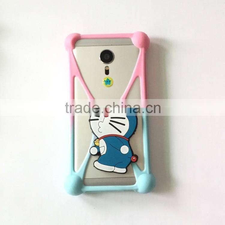 Universal cute silicone phone case for android phone and any phone
