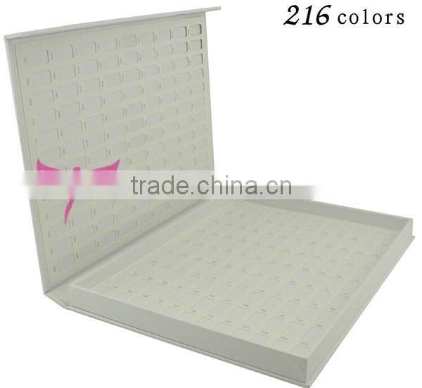 120 216 308 colors nail gel polish color chart book