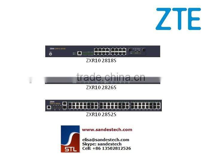 ZTE 2852S, RS-2852S, 48 FE RJ45 + 2 GE SFP+ 2 GE RJ45 ZTE ZXR10 2852S 2826S 2818S