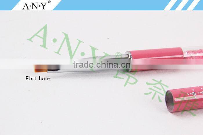 ANY Nail Art Beauty Care UV Gel Design One Stroke Painting OEM Custom Nail Brush