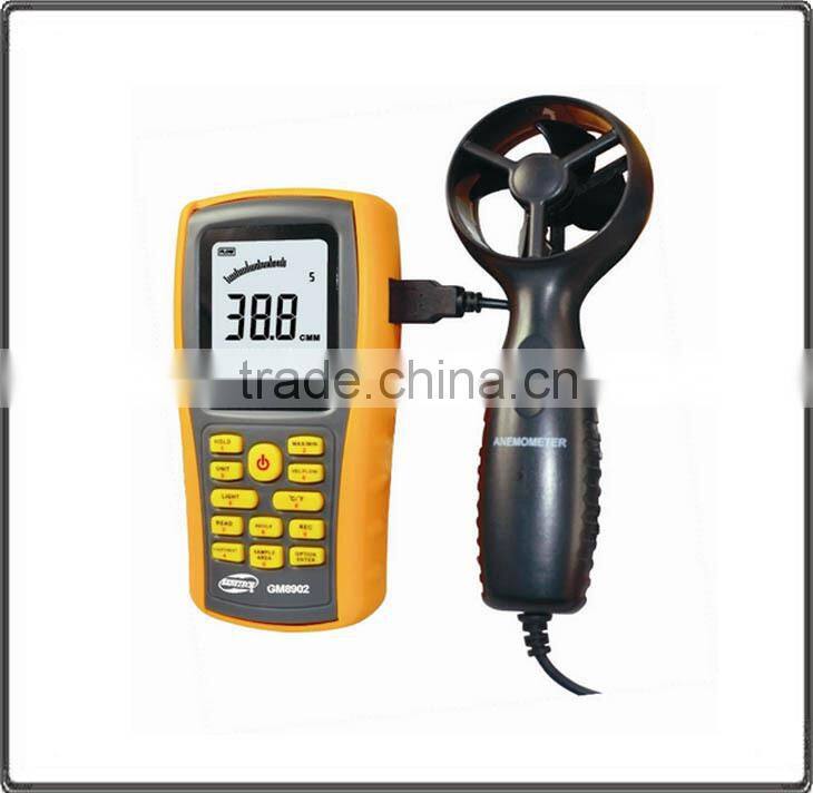 High precise hot wire anemometer/digital thermo anemometer
