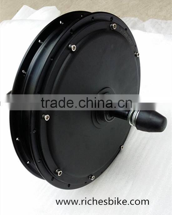 fast speed RPM integrated disc break electric brushless hub motor for electric bicycle and scooter (Model FHB)