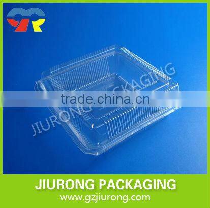 disposable plastic food grade transparent deli container clear plastic food disposable container