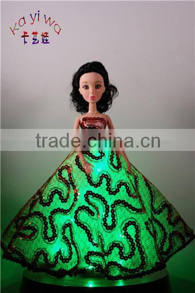 KaYiWa Light Up Spinning Toy / LED Bouncing Ball Toys / Kids Connecting Dolls