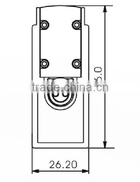 2016 1000mm 96 leds aluminum DMX 512 aluminum led linear light