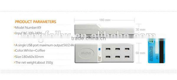 Wholesale Price Universal USB Hub Share, High Speed 6 Ports USB Hub