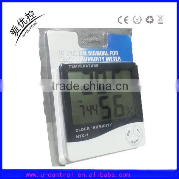 digital temperature and humidity controller HTC-1/temperature and humidity meter/temperature and humidity indicator