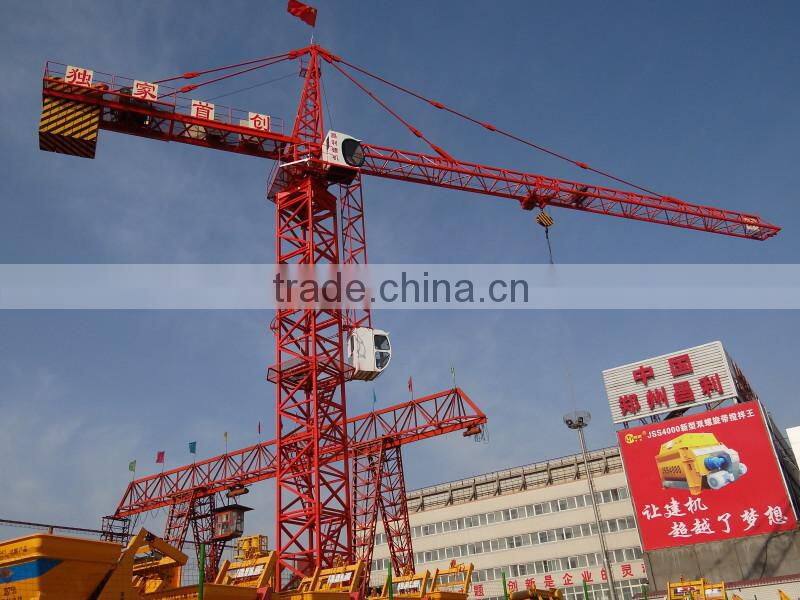 CE,ISO (Certification) QTZ40A Hydraulic fixed mini tower crane