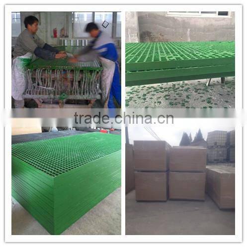 FRP molded grating, stair tread