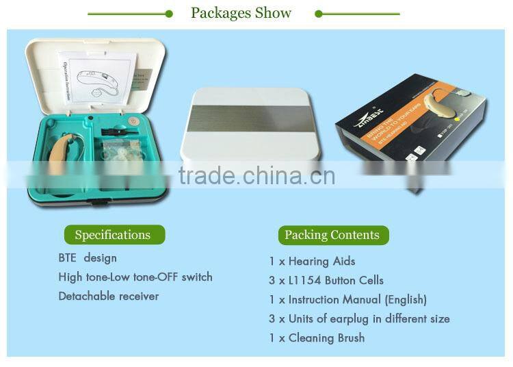 BTE hearing aid cheap personal sound amplifier (HAP-20F)