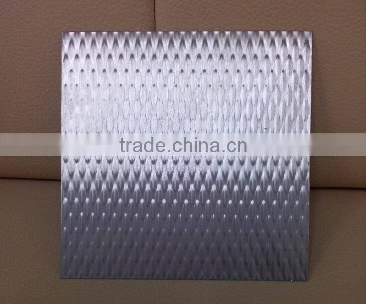 High luster,elegance,rigidity embossed stainless steel sheet
