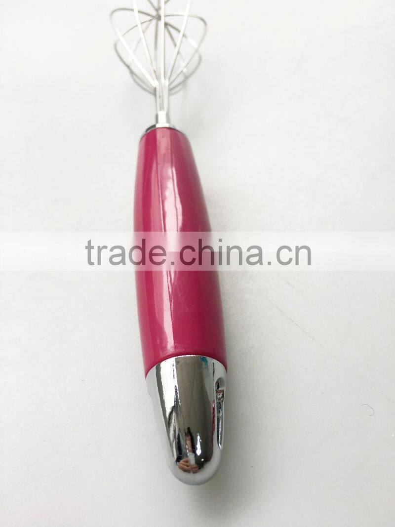2016 Stainless Steel Manual Handle Egg Beater Wire Whisk