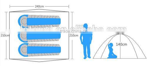 3-4 persons spring automatic camping tents, spring automatic tents, camping equipment