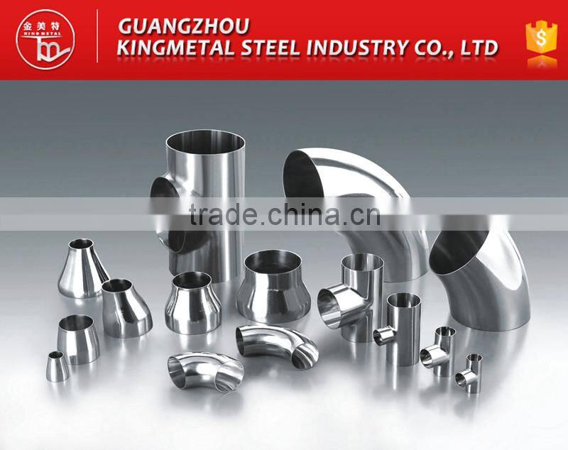 ASTM A270 304 Saniatary Fitting Welded Rubber Hose Adapter (LONG)