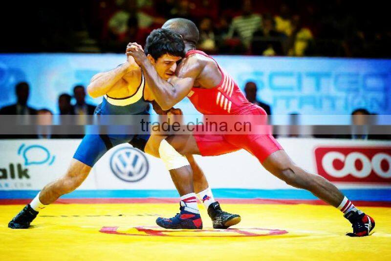 Stan Caleb new arrival custom your own design sublimation camo wrestling suit, wrestling singlets