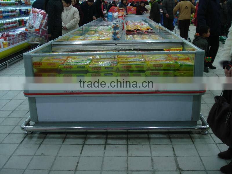 commercial huge capacity supermarket refrigerators for sea food