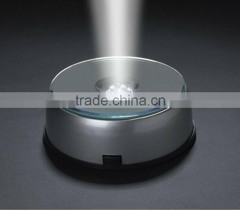 New Arrival large crystal rotary light led base large(R-1489)