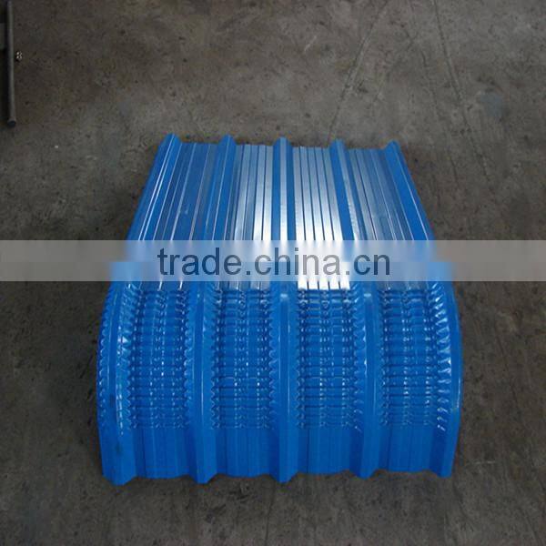 Building HT-760 Steel roof and wall curving tile making machine