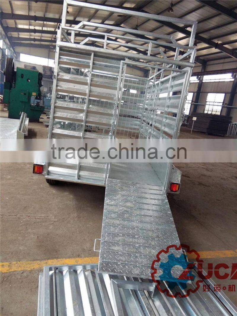 High quality livestock cattle trailer for sale