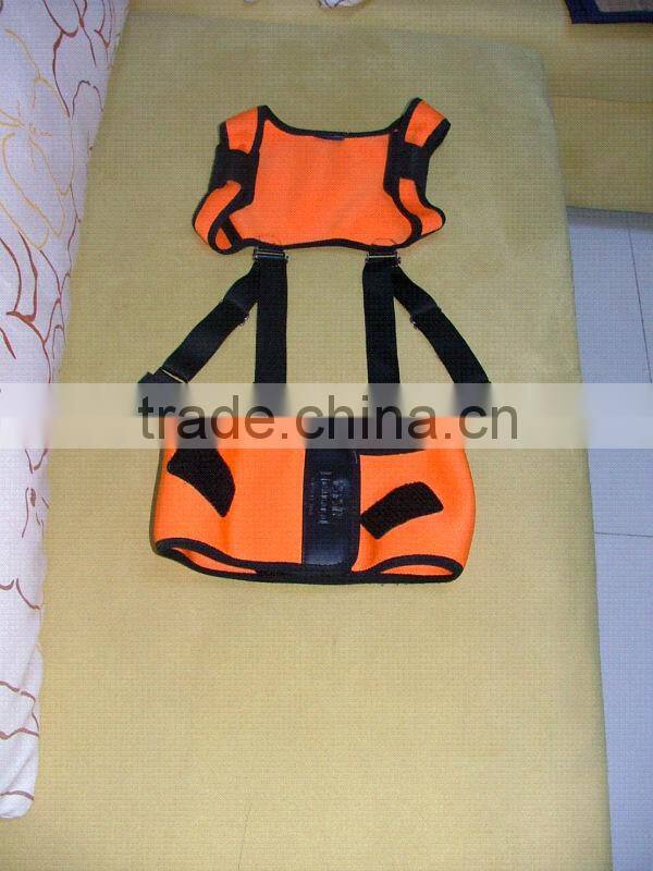 2014 fashionable elastic and durable body shaper neoprene shoulder back brace