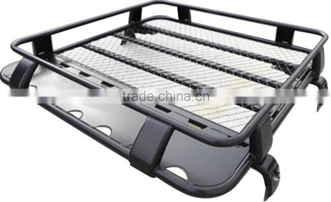 4x4 universal car roof rack with aluminum or steel power caoting