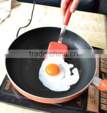 Names of Kitchen Cooking Utensils Silicone Turner With Stainless Steel Material