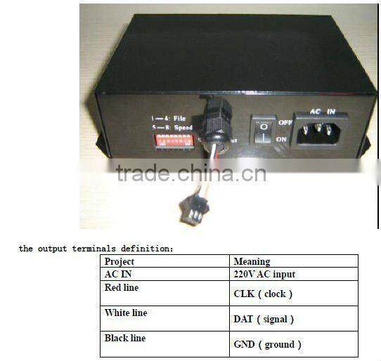 T1000C LED Pixel Controller for ws 2801 lpd 6803 pixel light