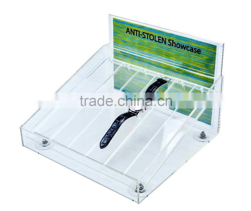 Hongkong Supplier thin gradient watch display acrylic