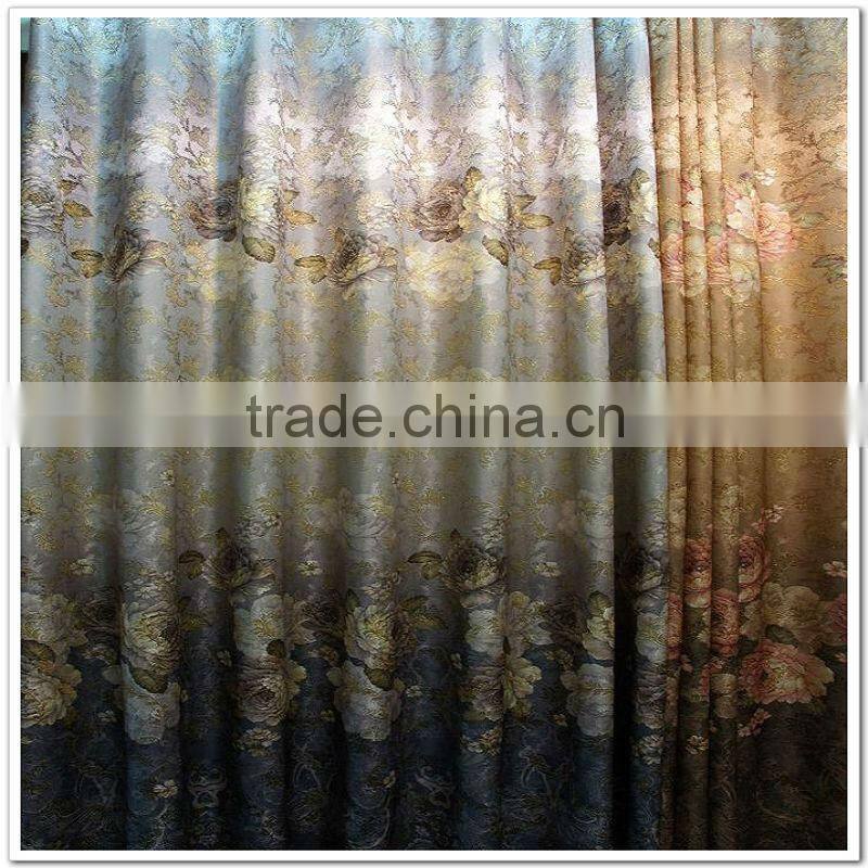 Classic Designs 2013 Yarn Dye 100% Polyester Jacquard Curtain Fabric