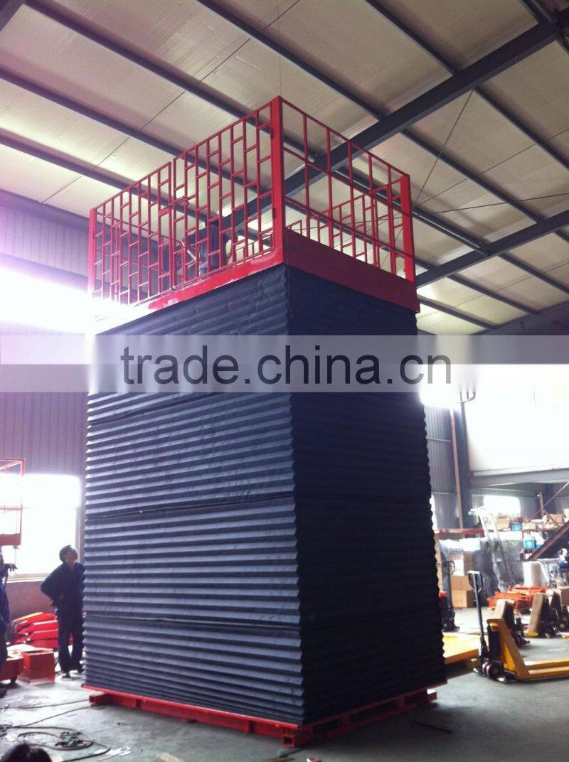 Lift Table with full curtain