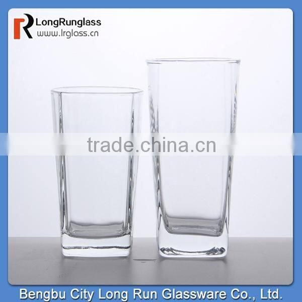 LongRun wholesale 300ml juice beverage glass tableware cups in clear