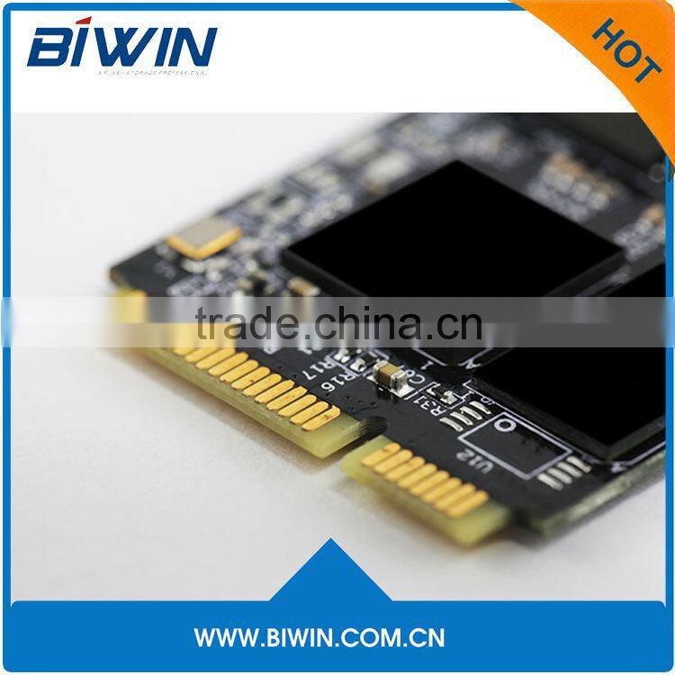 High performance Mini PCIe mSATA half size SSD 128GB 120GB 240GB for industrial motherboard